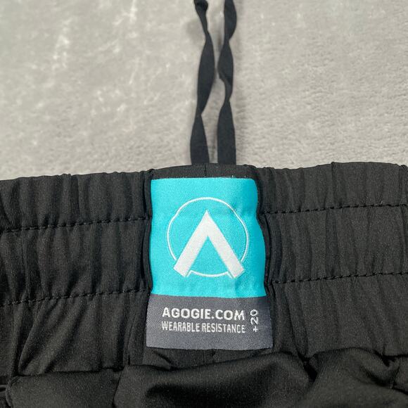 Agogie Pants PXXL Black Wearable Resistance Training Performance Weight Loss - Picture 4 of 14